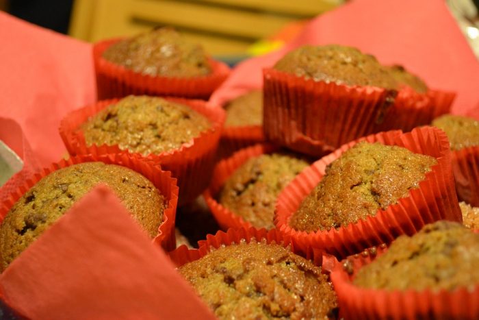 Pumpkin Applesauce Muffins